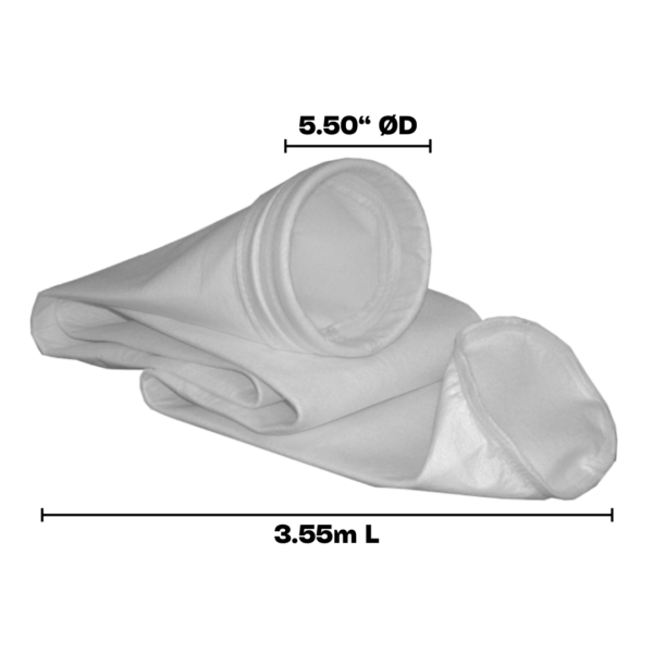Bolsa de poliéster 500g/m2 - 5.50" x 3.55m