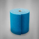 ROLLO DE TELA POLIÉSTER AZUL/BLANCO