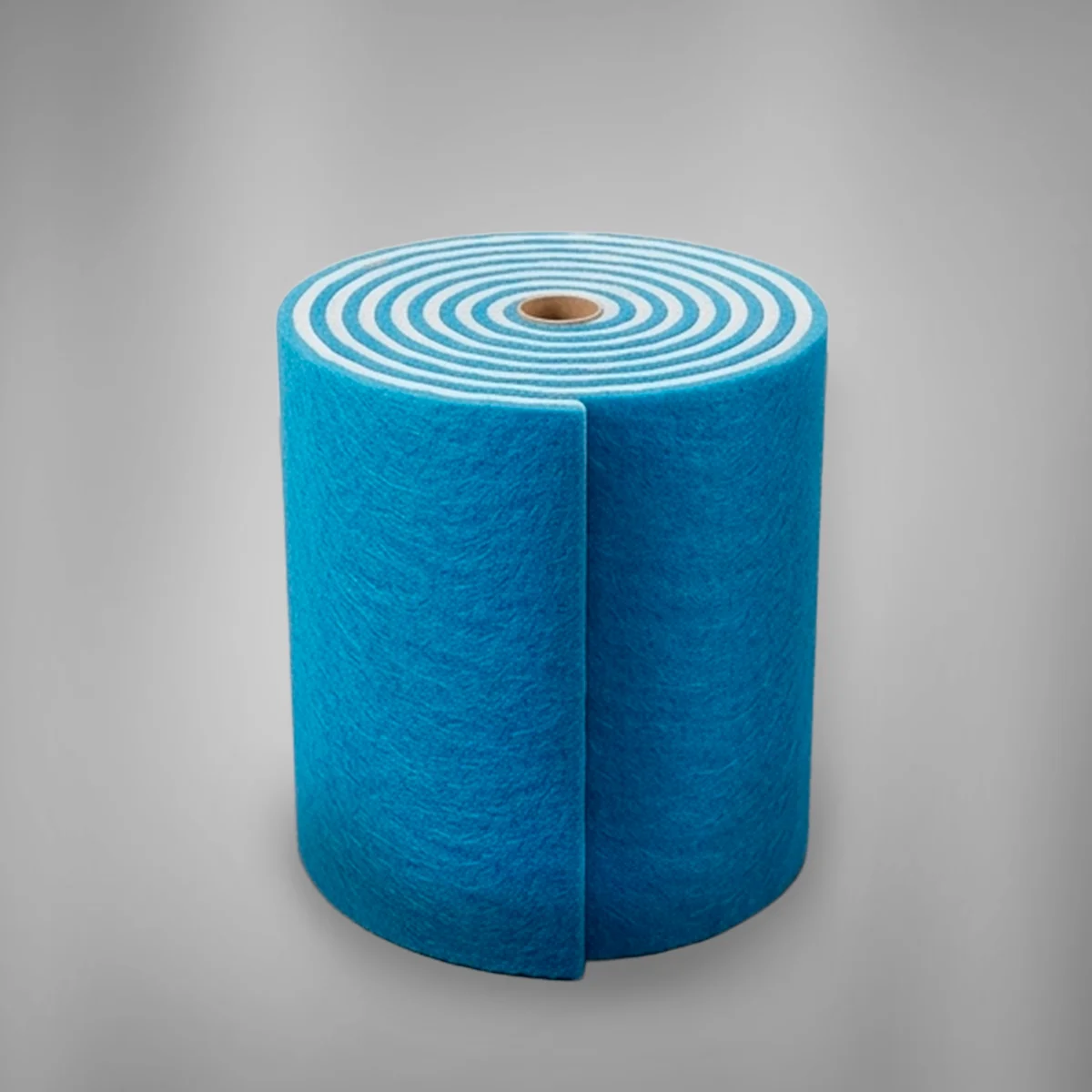 ROLLO DE TELA POLIÉSTER AZUL/BLANCO
