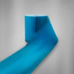 ROLLO DE TELA POLIÉSTER AZUL/BLANCO