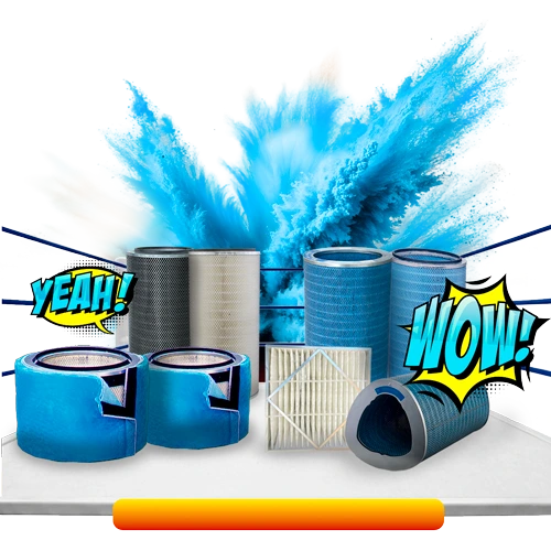 Filtros de cartucho industriales