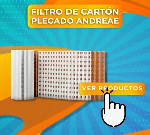 FILTRO DE CARTÓN PLEGADO ANDREAE